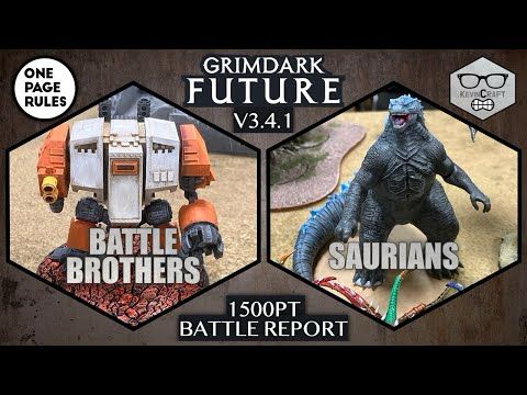 [15] Battle Brothers vs Saurians | OnePageRules Battle Report