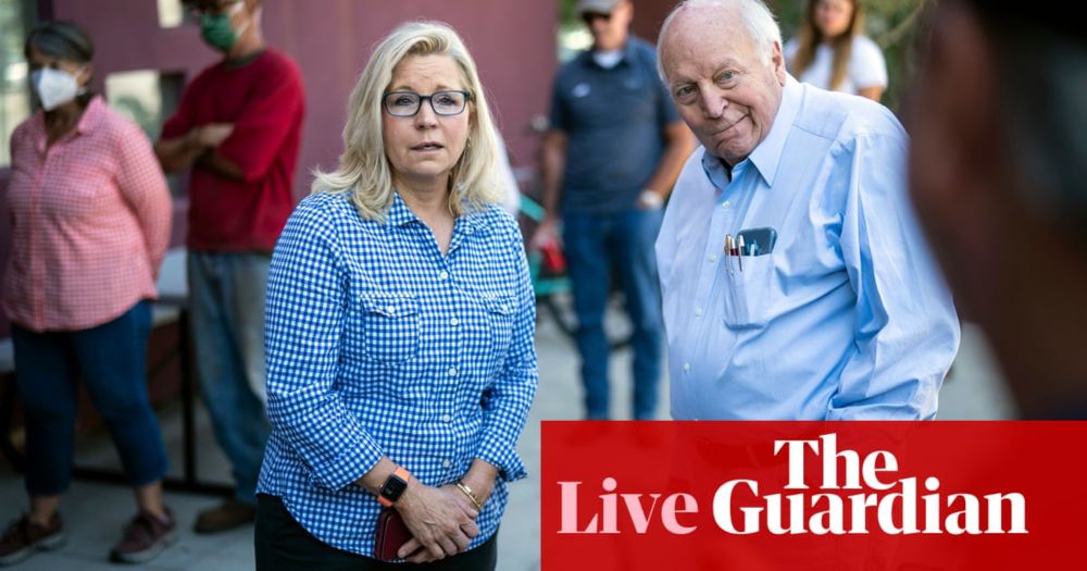 Dick Cheney confirms he will vote for Kamala Harris, saying no ‘greater threat’ to US than Donald Trump – live