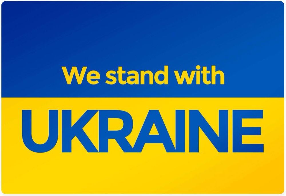 We stand with Ukraine