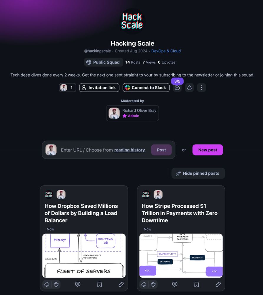 Hacking Scale on daily.dev
