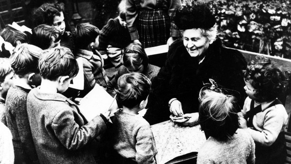 Ideen von Maria Montessori: "Die weiße Rasse als Idealmensch"