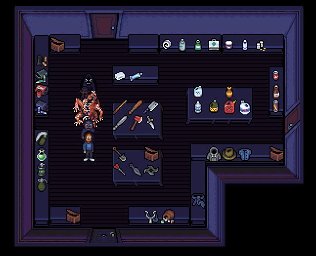 Talking to Eugene with Spine, Double-Roaches, and Lyle.