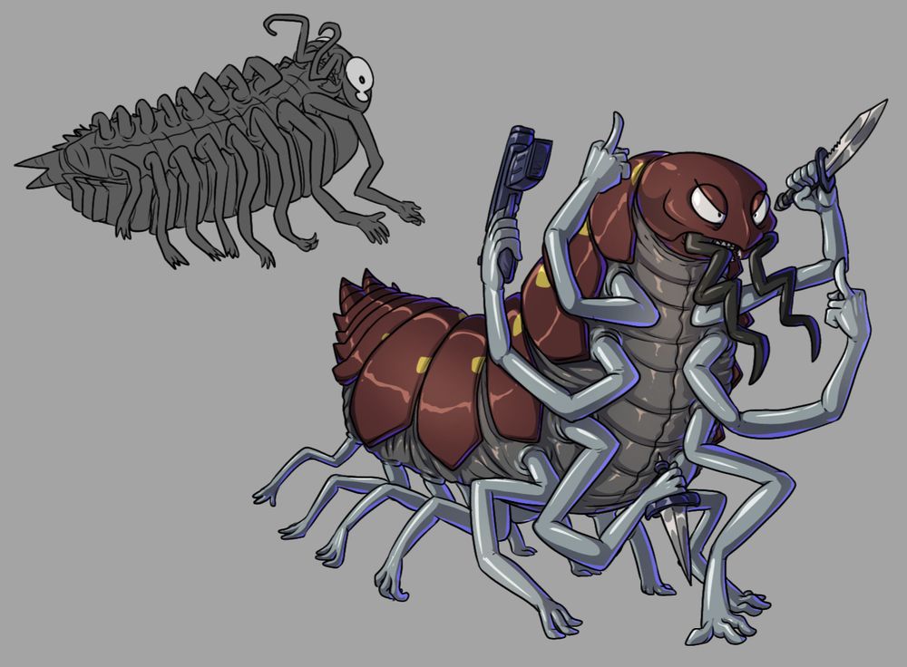 Clyde. You can't improve perfection, but I did add some more arms.