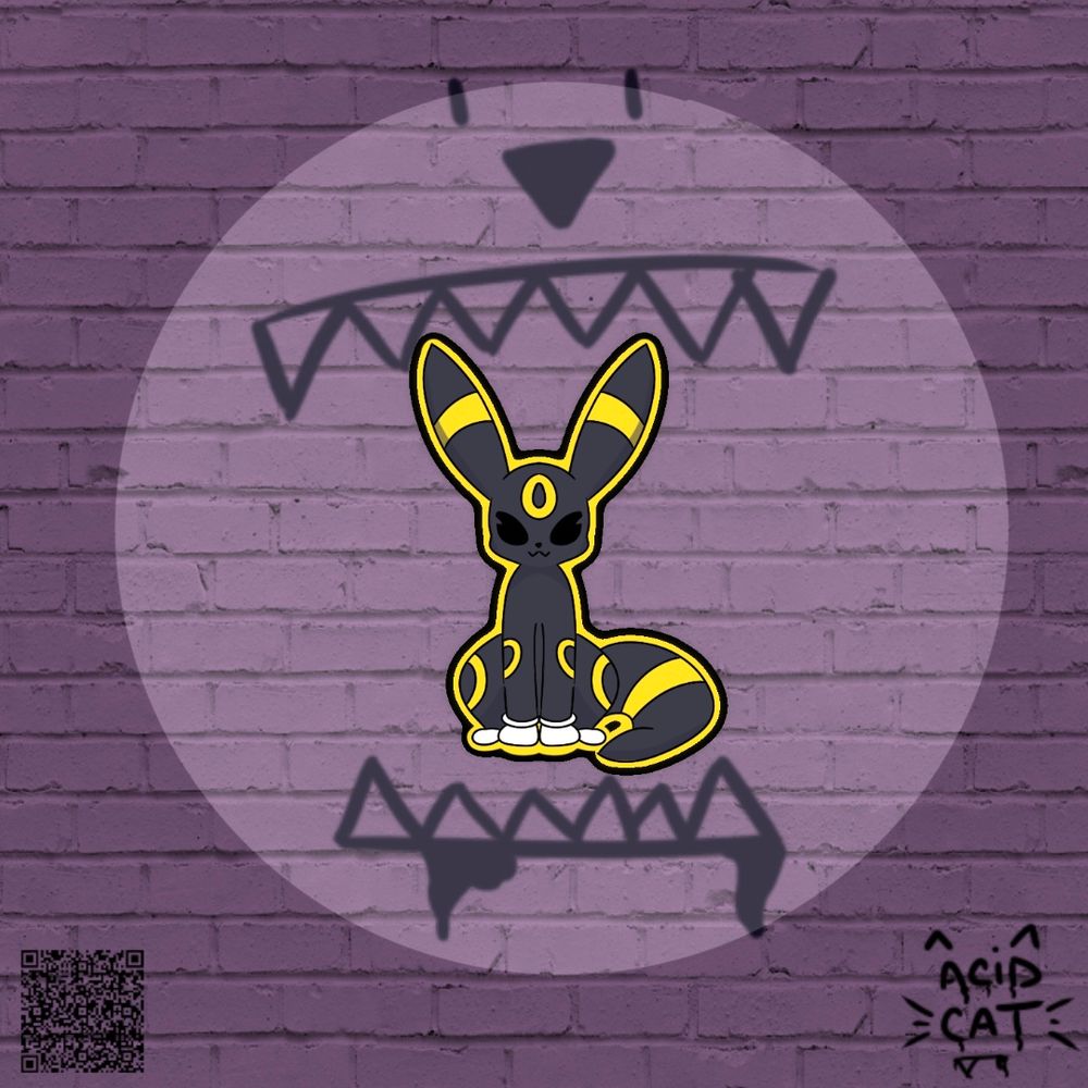 Umbreon enamel pin 