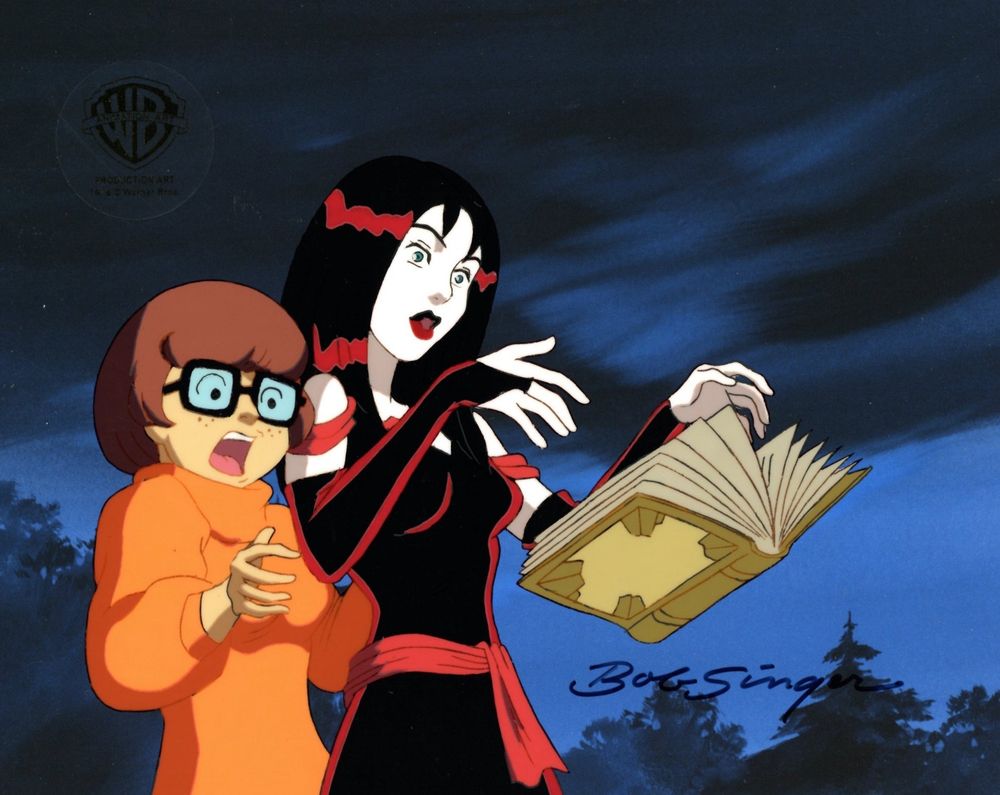 Velma and thorn surprised scoobydoo
