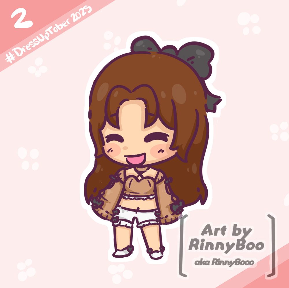 OC Marian smiling with eyes closed and standing there in this days outfit