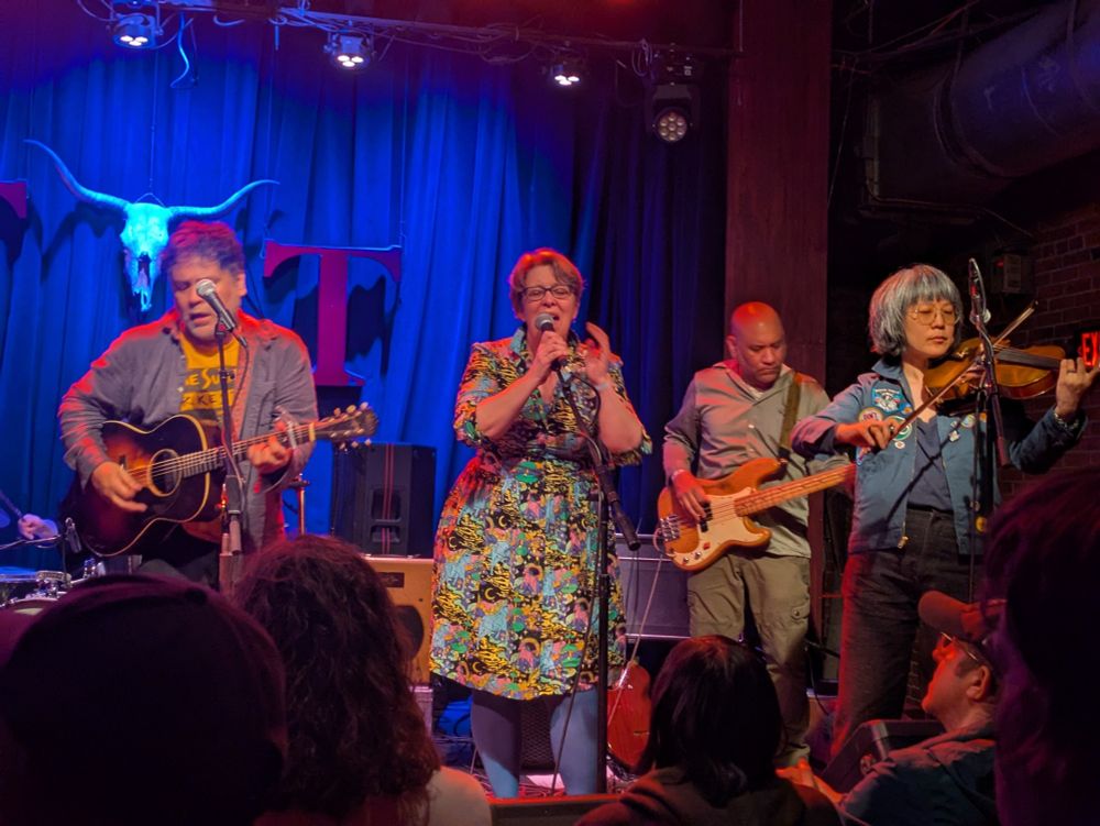 Ida onstage at Tractor Tavern