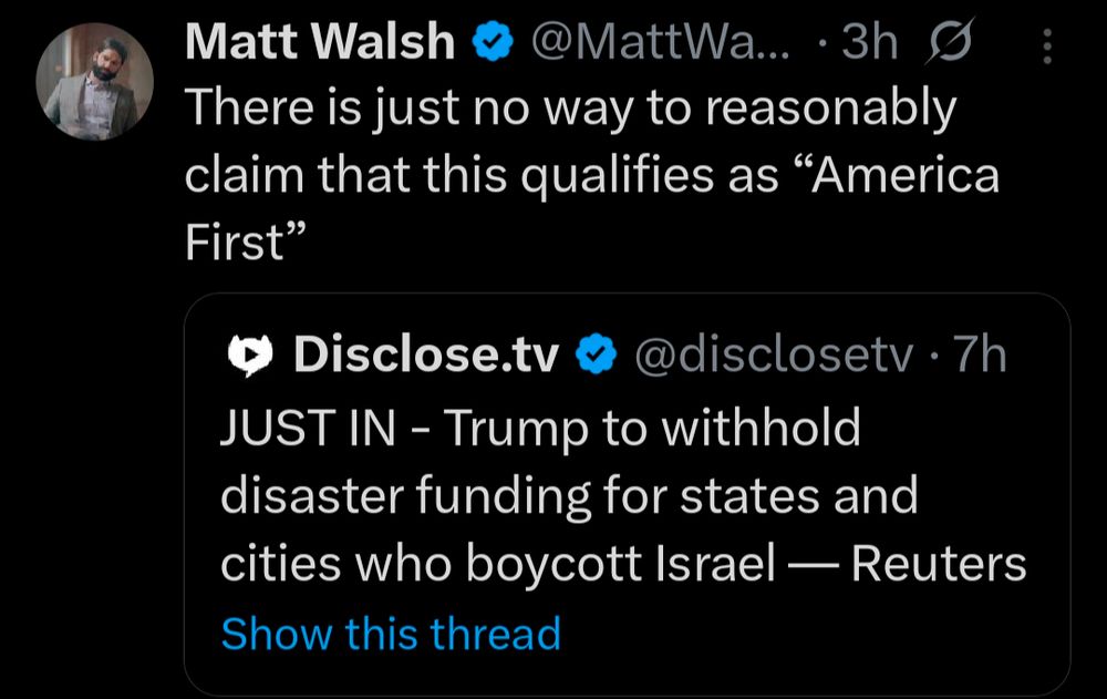 There is just no way to reasonably claim that this qualifies as “America First”