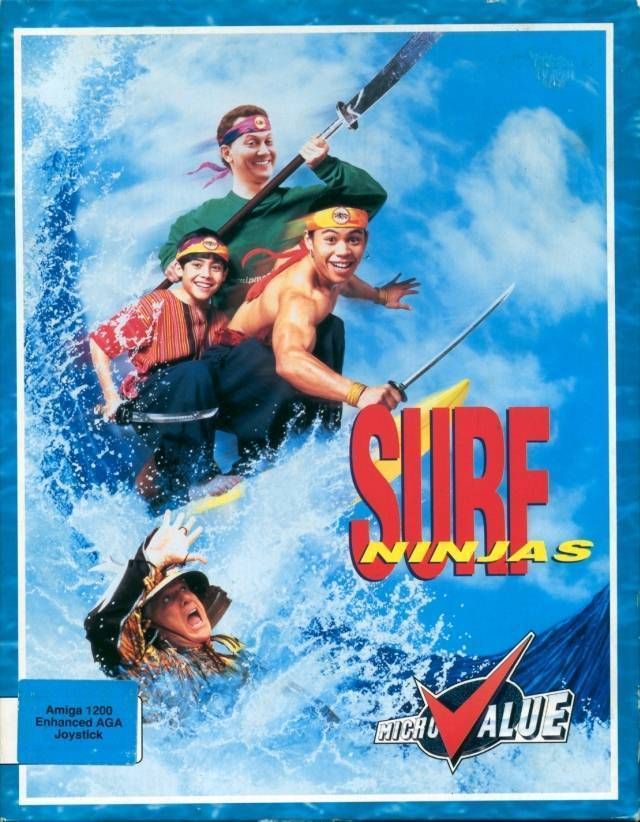 Surf Ninjas Amiga cover art