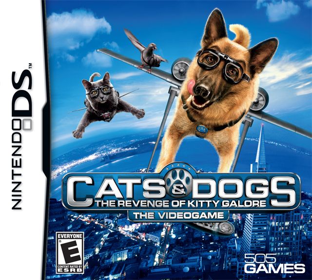 Cats & Dogs: The Revenge of Kitty Galore: The Video Game Nintendo DS cover art