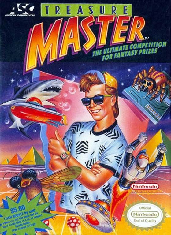 Treasure Master NES boxart