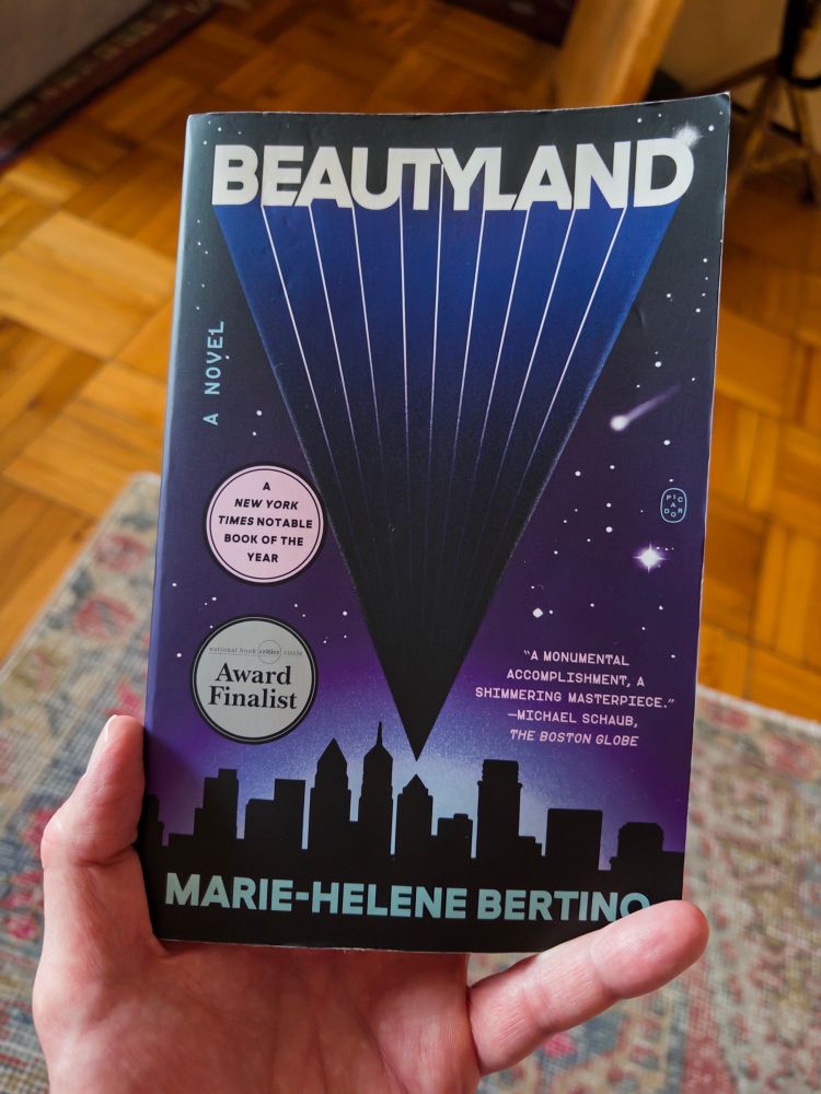 The cover of the book BEAUTYLAND by Marie-Helene Bertino. 