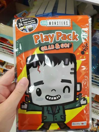 Play Pack coloring set with Frankenstein's Monster on the front.