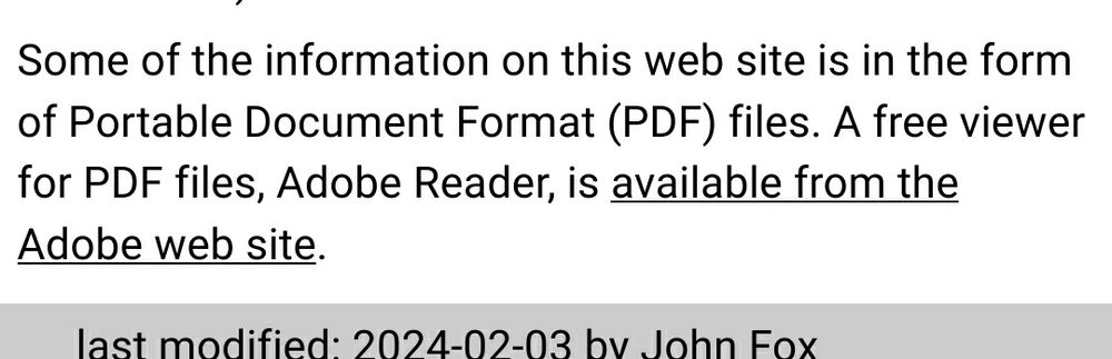 [TODAY'S USELESS TECHBROS COULD NEVER]

ALT: Some of the information on this web site is in the form of Portable Document Format (PDF) files. A free viewer for PDF files, Adobe Reader, is available from the Adobe web site.