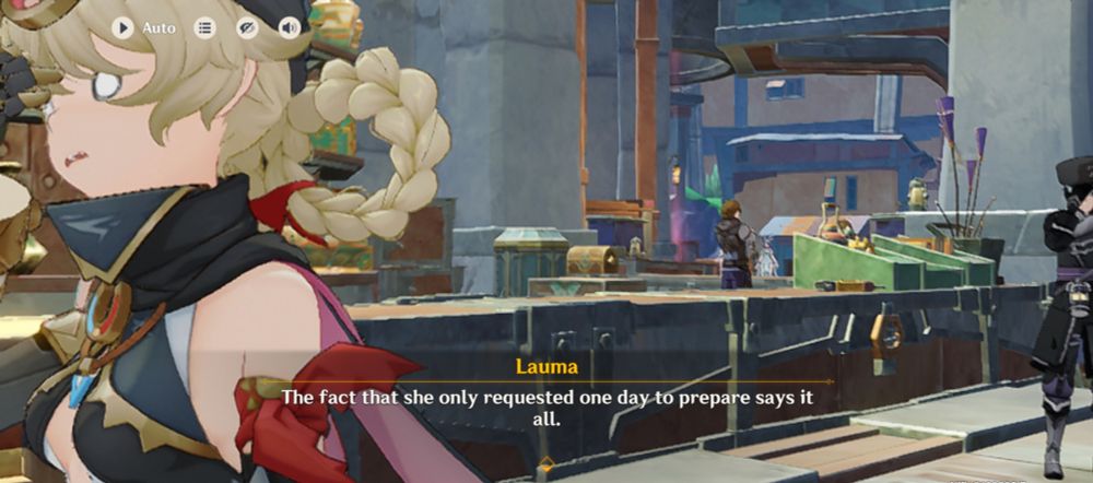 a very shocked jahoda walking along nasha town