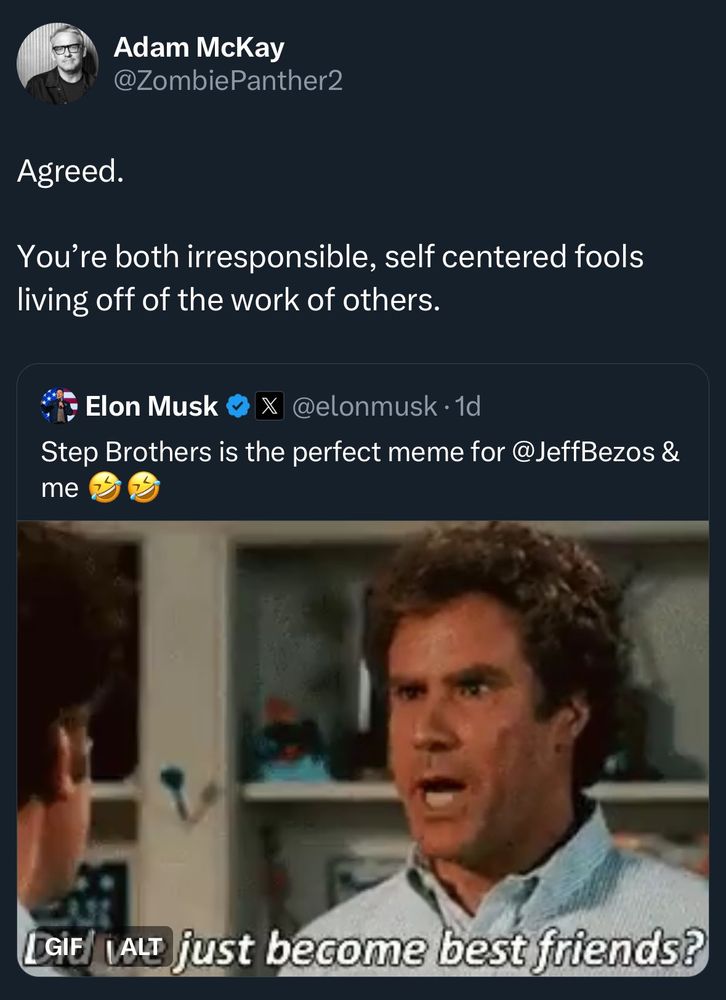 Will Ferrell in a tweet 