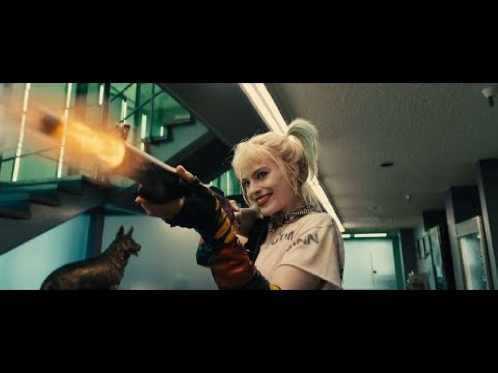 Birds of Prey - Harley Quinn vs Cops & Prisoners - Police Station Fight Scene (1080p)