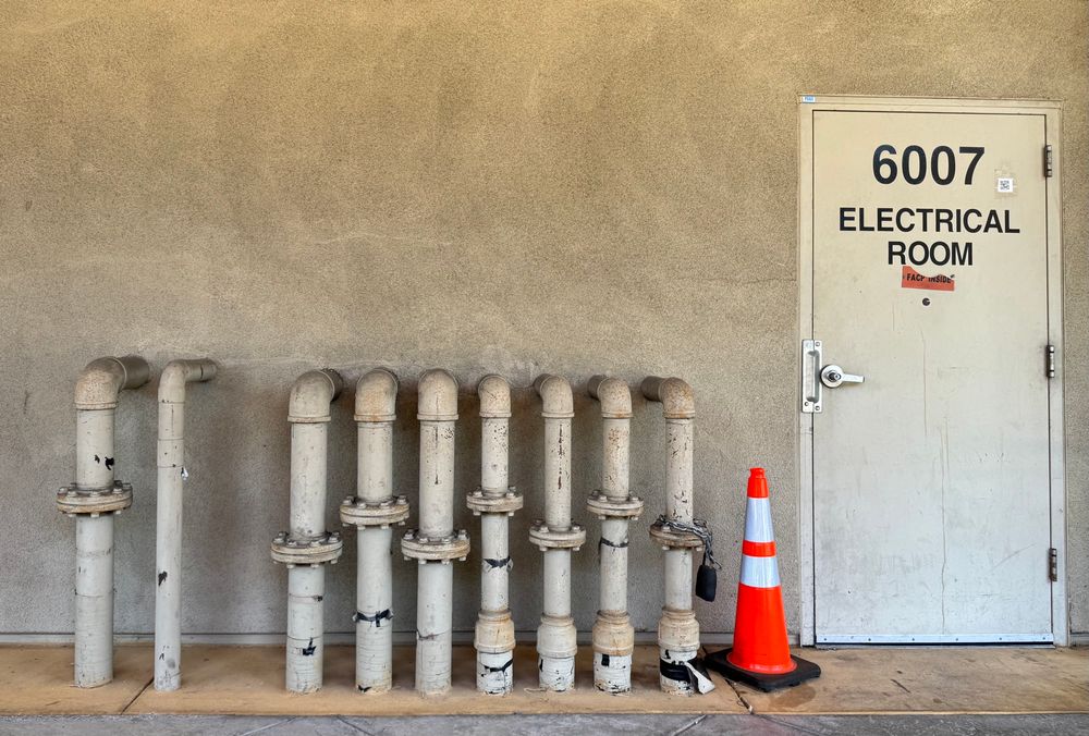 Electrical Room
And a cone