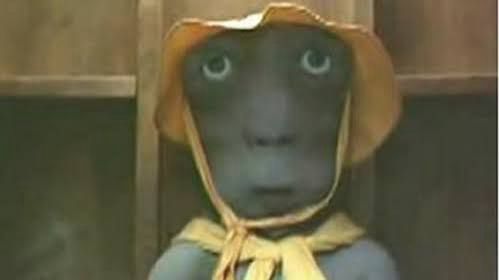 Meathead with adorable hat