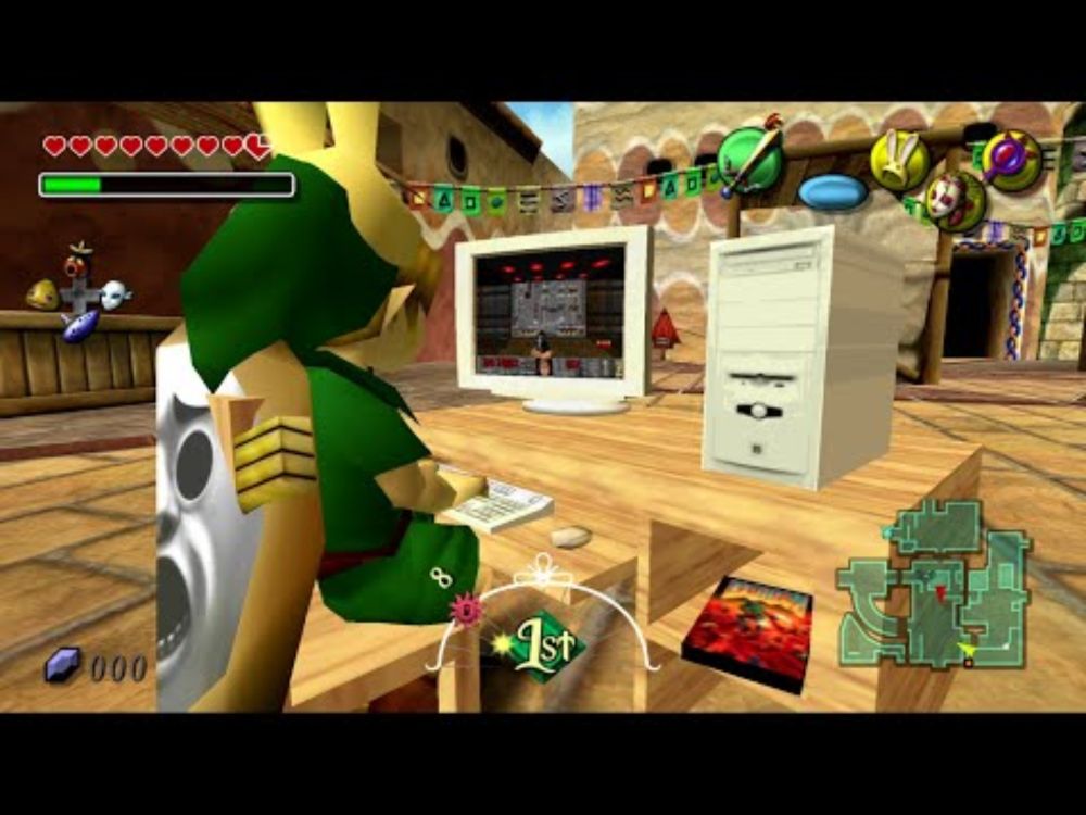Doom | Zelda64: Recompiled