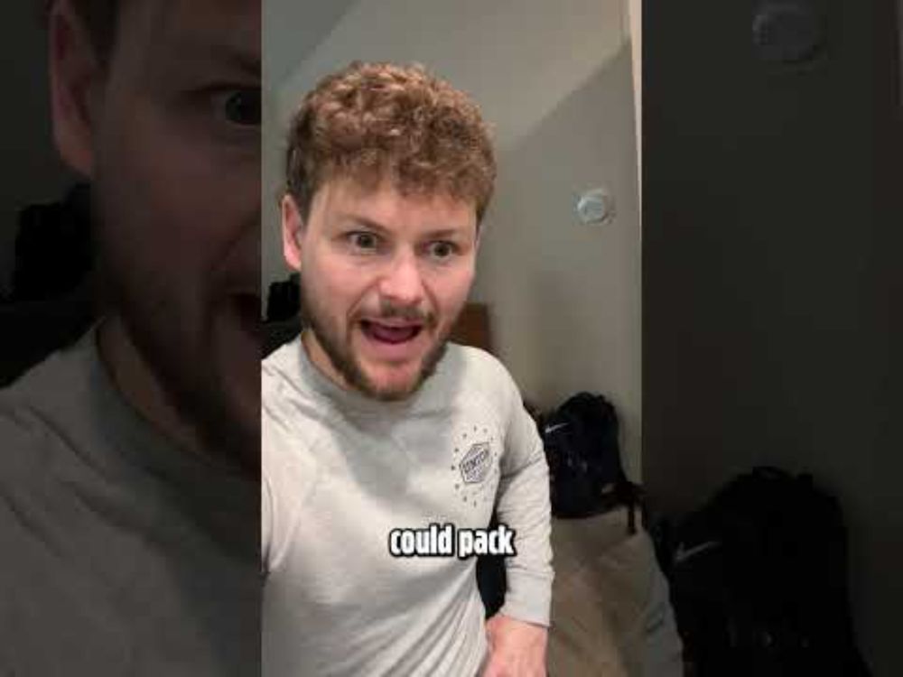 Suitcase or storage unit? #adhd #wife #suitcase #travel #comedy