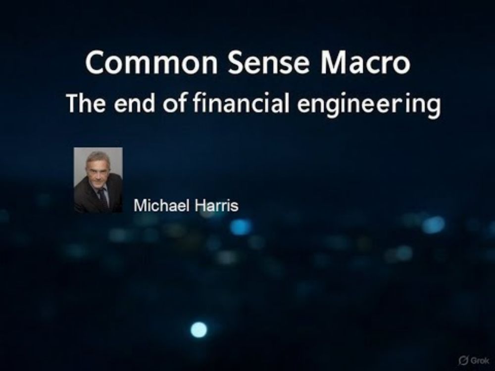 Tariffs, deglobalization, and the end of financial engineering