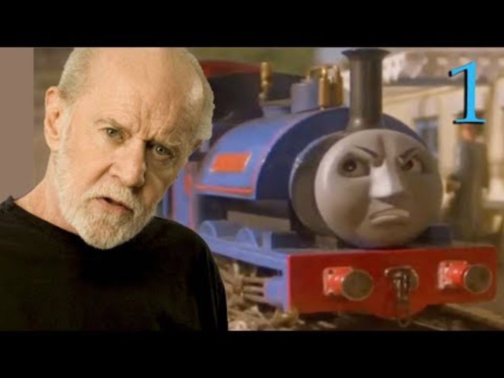 George Carlin Dubbing Thomas the Tank Engine: Vol 1(18+)