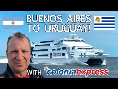 The Colonia Express Ferry from Buenos Aires to Uruguay.