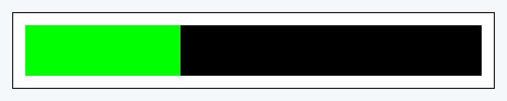 A progress bar that's 34% complete.