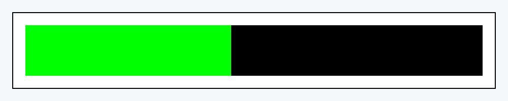 A progress bar that's 45% complete.
