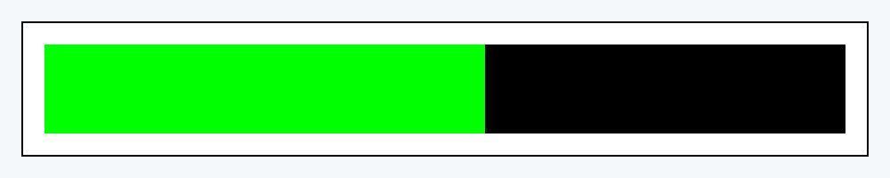 A progress bar that's 55% complete.