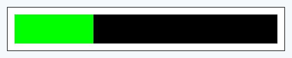 A progress bar that's 30% complete.