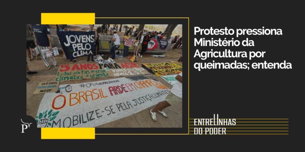 Protesto pressiona Ministério da Agricultura por queimadas; entenda