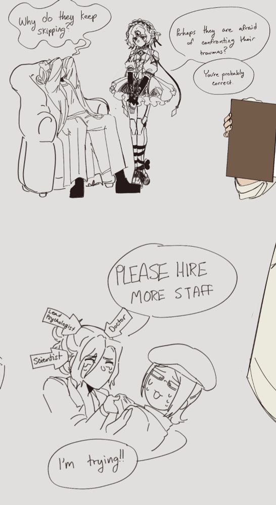Komui pls hire more staff