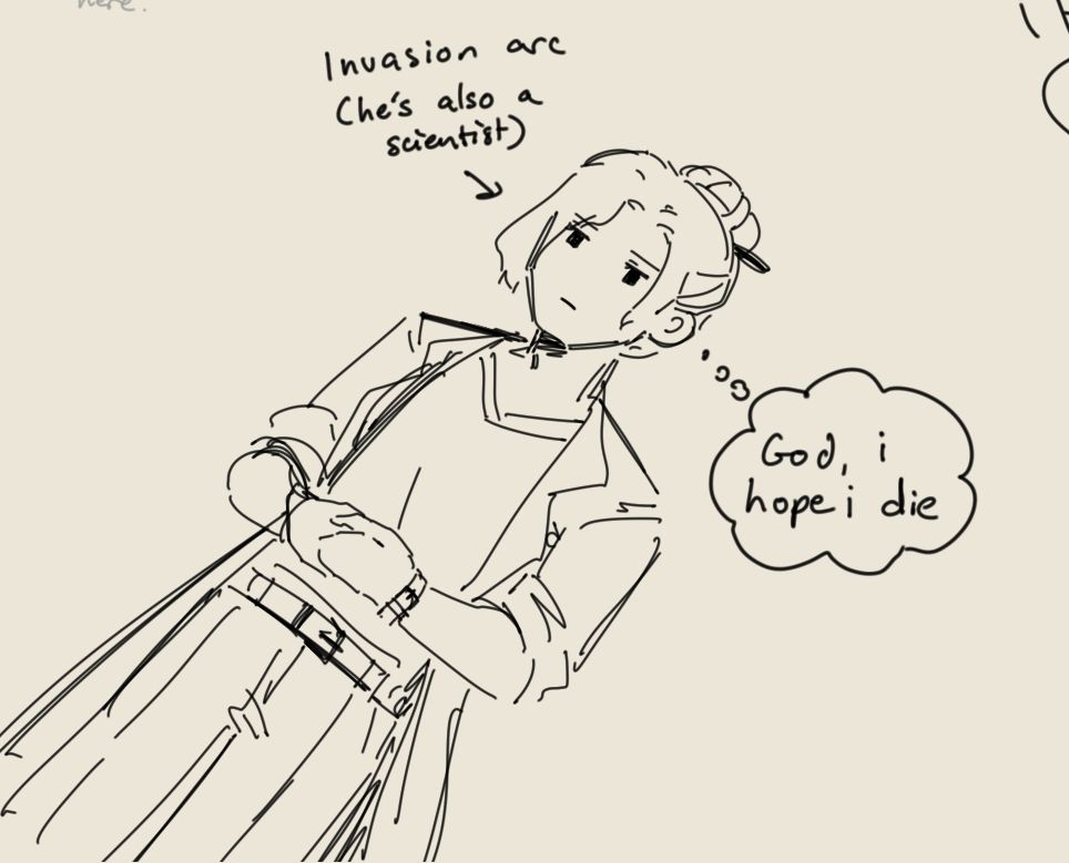 DGM oc, the therapist - zoomed in 3