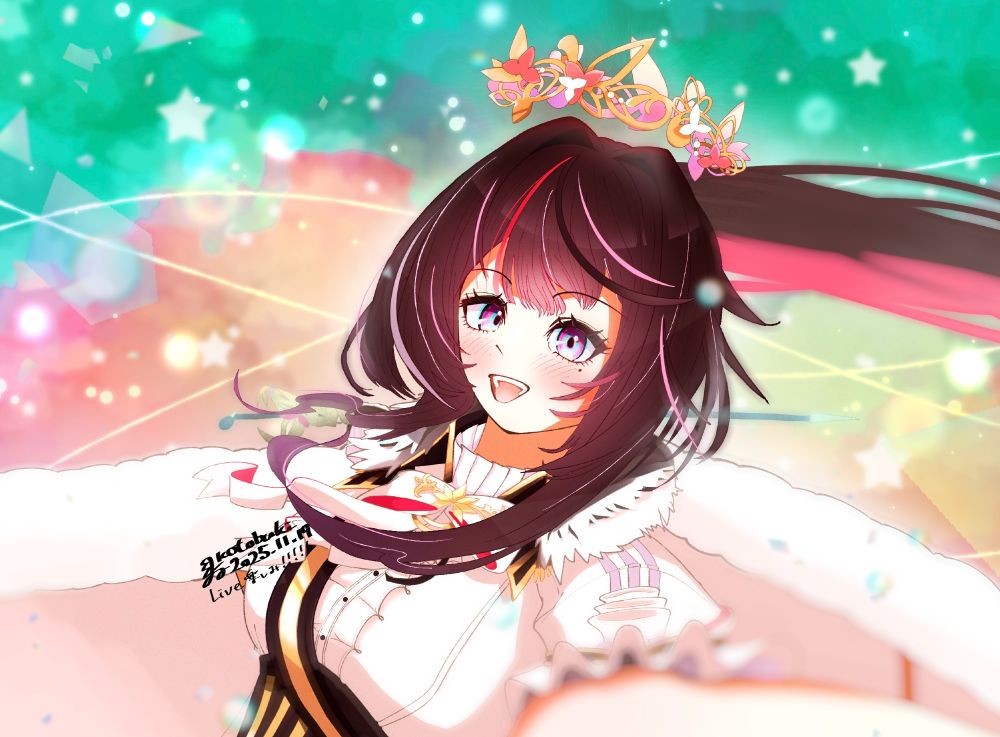 ホロライブ所属、AZKiさんのFAです。This is AZKi's fan art from Hololive.