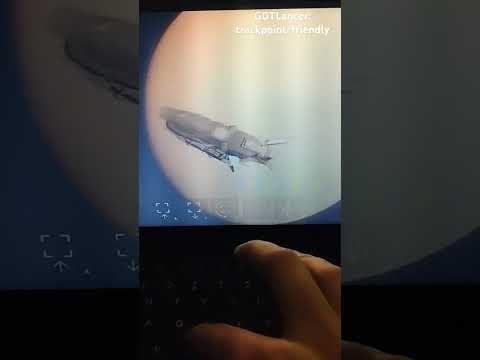 GDTLancer: trackpoint-friendly #godot #spacegame #gamedev #thinkpad