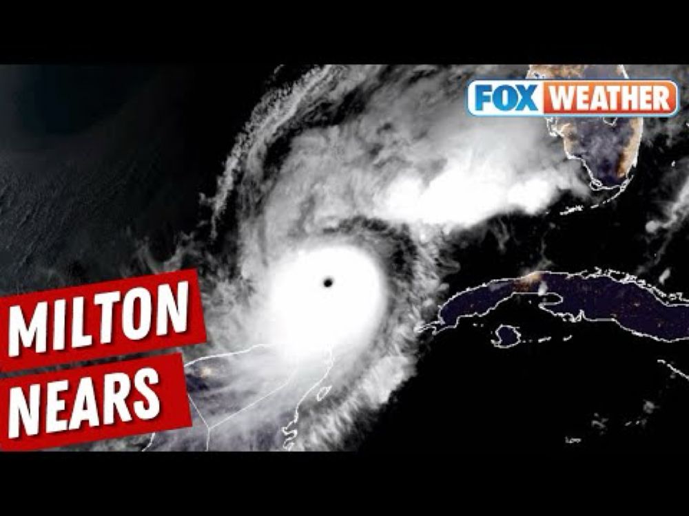 FOX Weather Hurricane Specialist Bryan Norcross on Tuesday Evening Milton Developments