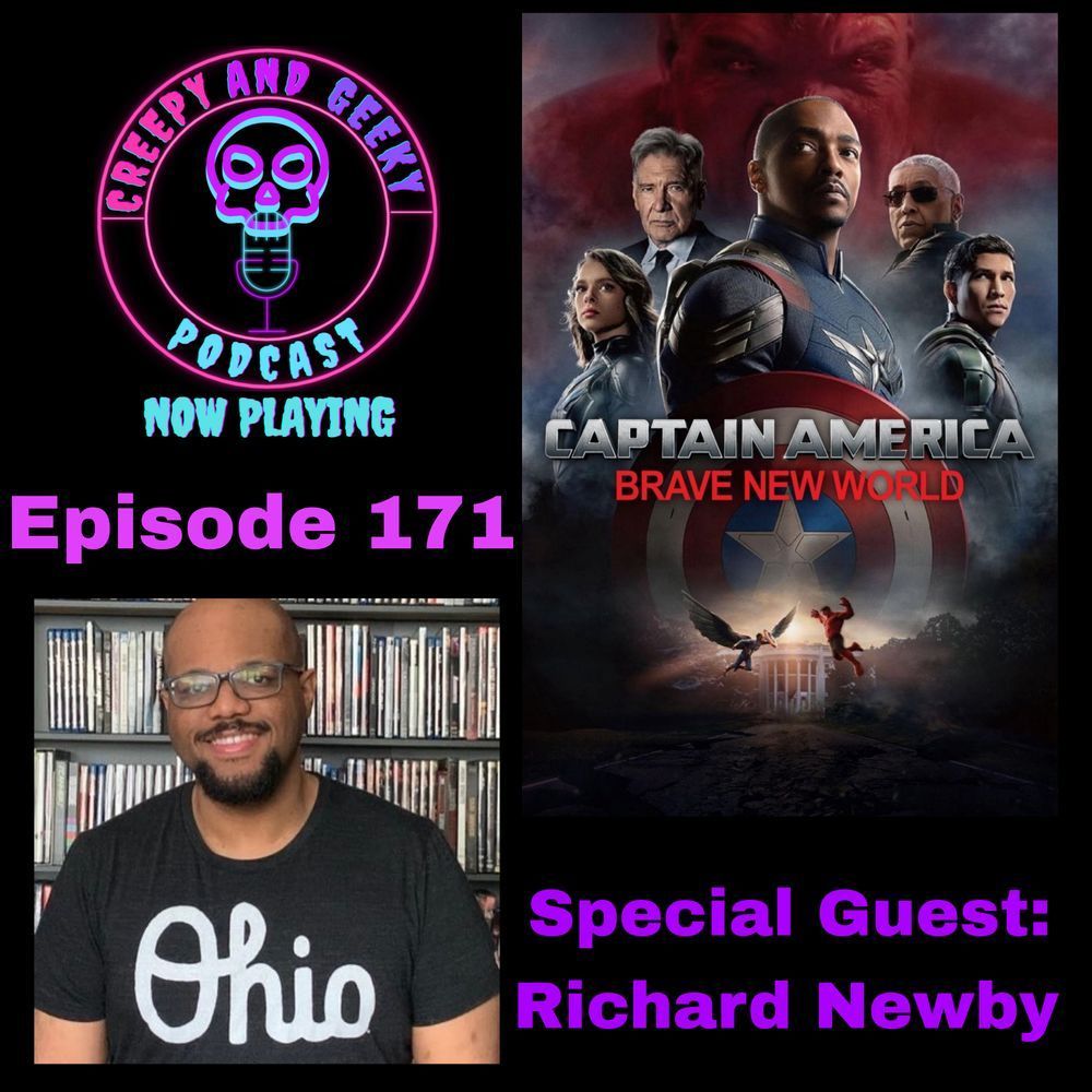 Showcard for episode 171 of Creepy and Geeky