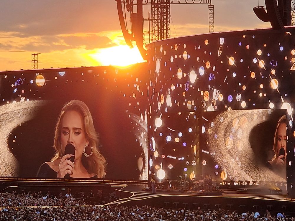 Adele live in Munich August 3rd 2024.
