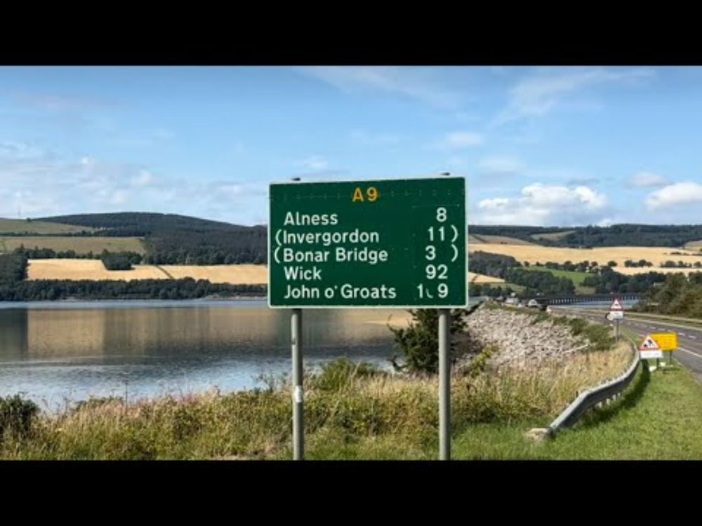 Land’s End to John O’Groats. Day 49, Inverness to Alness.