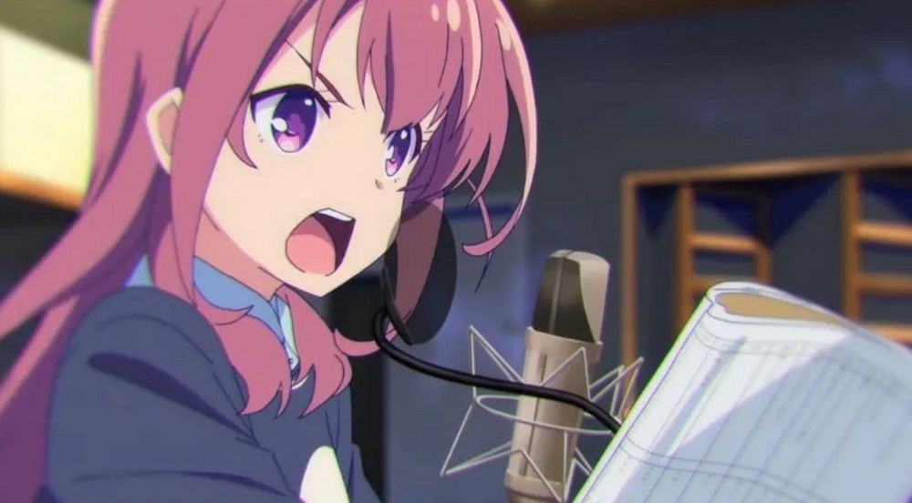 Chitose recording dialogue