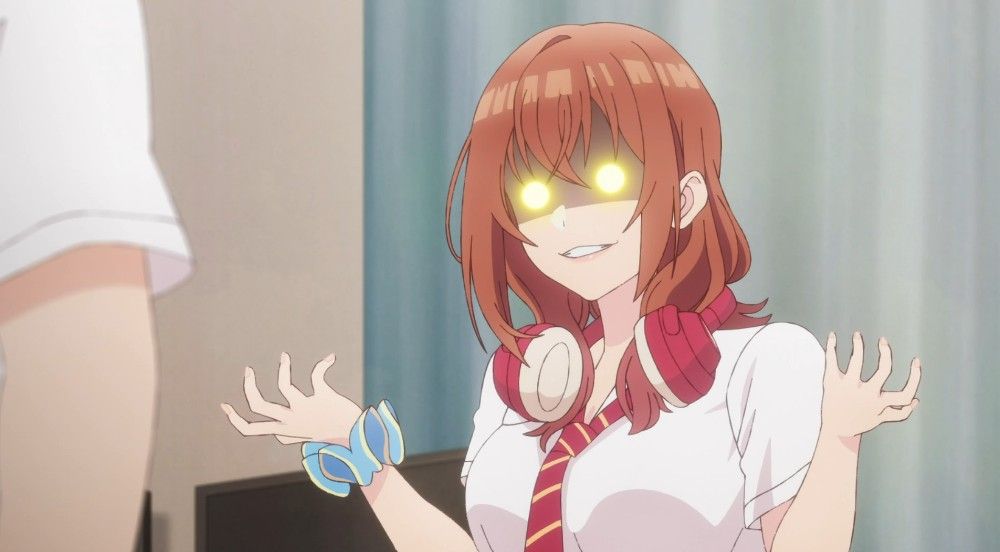 iroha grinning deviously