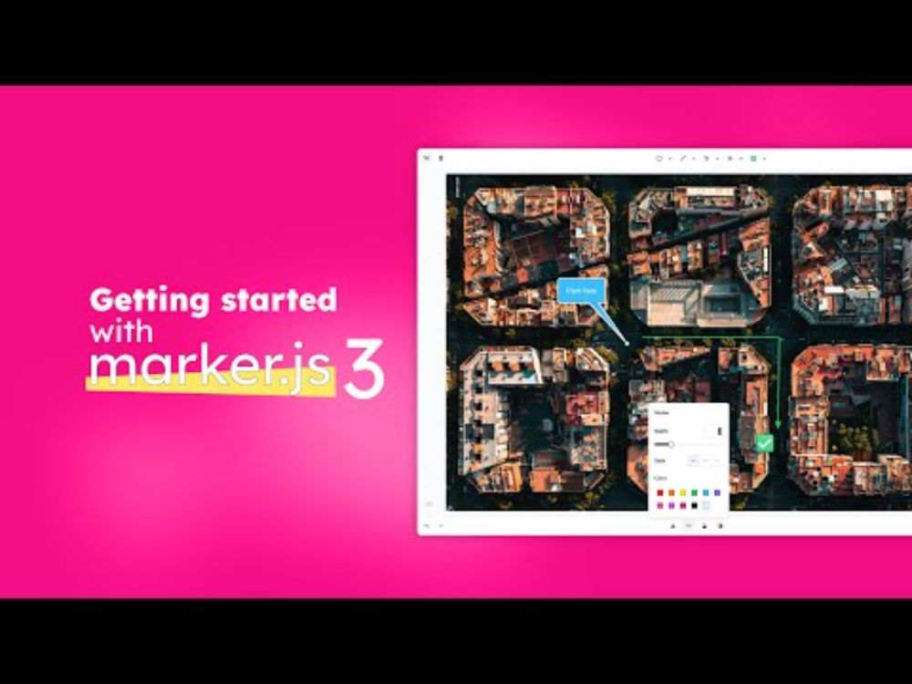 Getting started with marker.js 3 | Add image annotation to your web apps