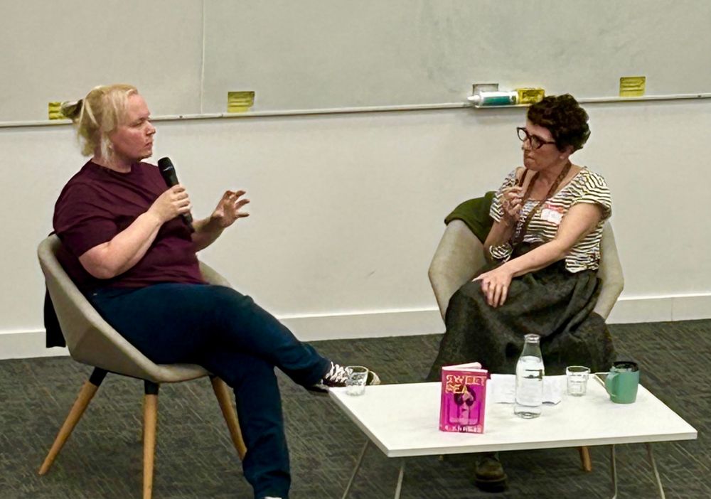 Jo Nadin and CJ Skuse in conversation