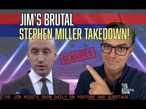 Stephen Miller Called the Ruling "Legal Insurrection." Here's What Jim Acosta Called Stephen Miller