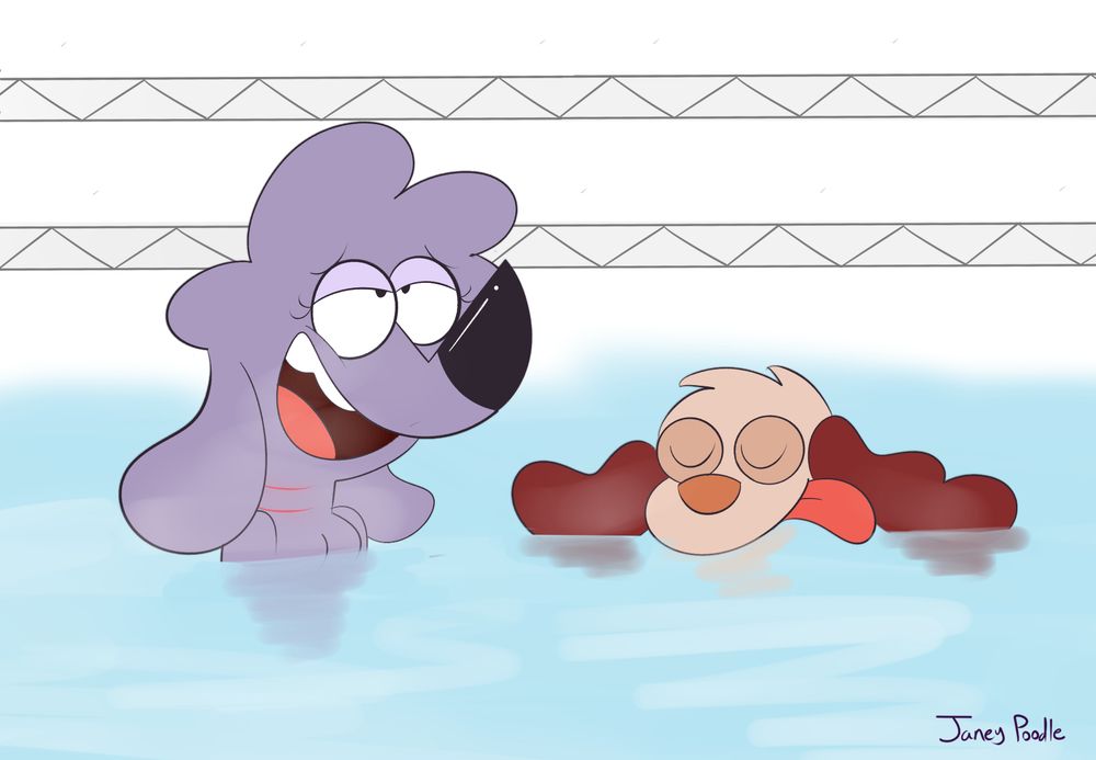 Janey taking a relaxing bath with her son Prosper.