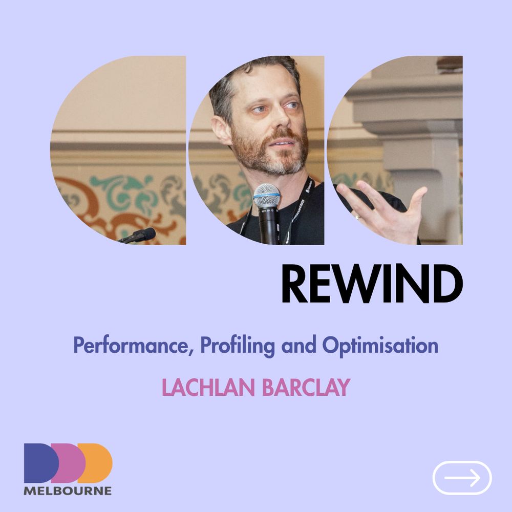 DDD Rewind. Performance, Profiling and Optimisation. Lachlan Barclay.