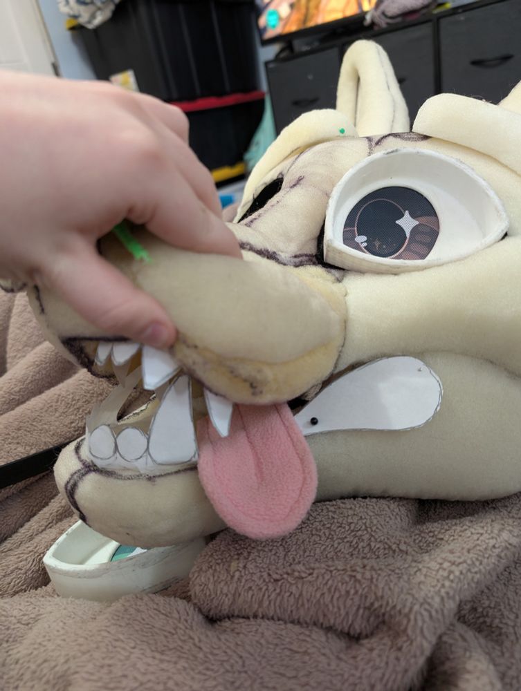 fursuit teeth pattern