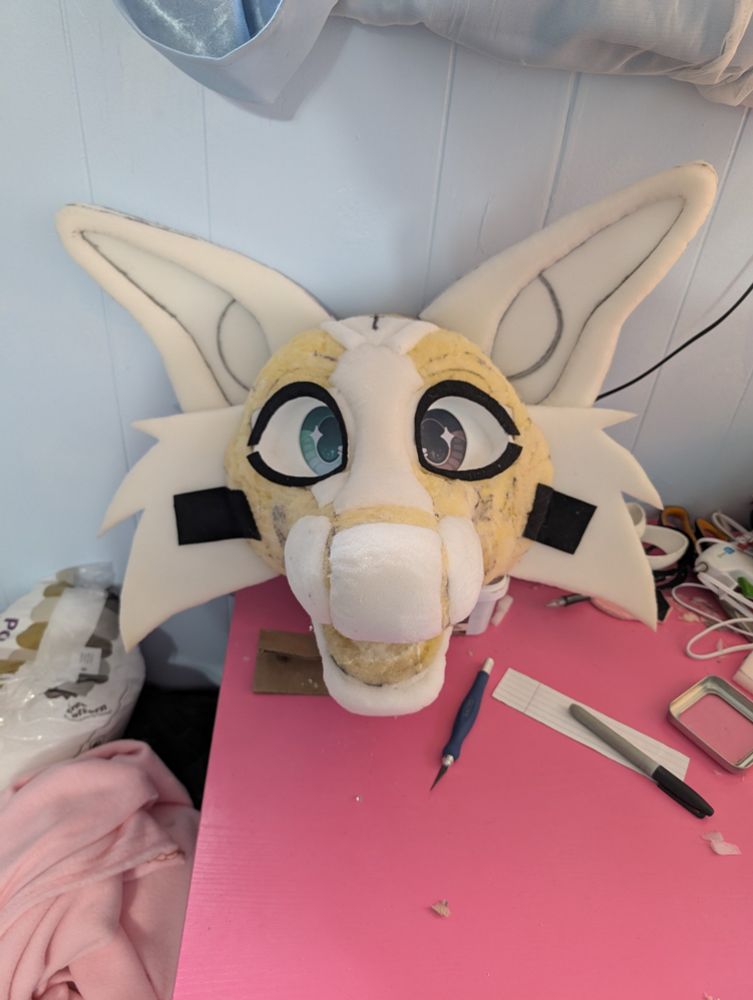 finished and fixed base for my suit unlucky